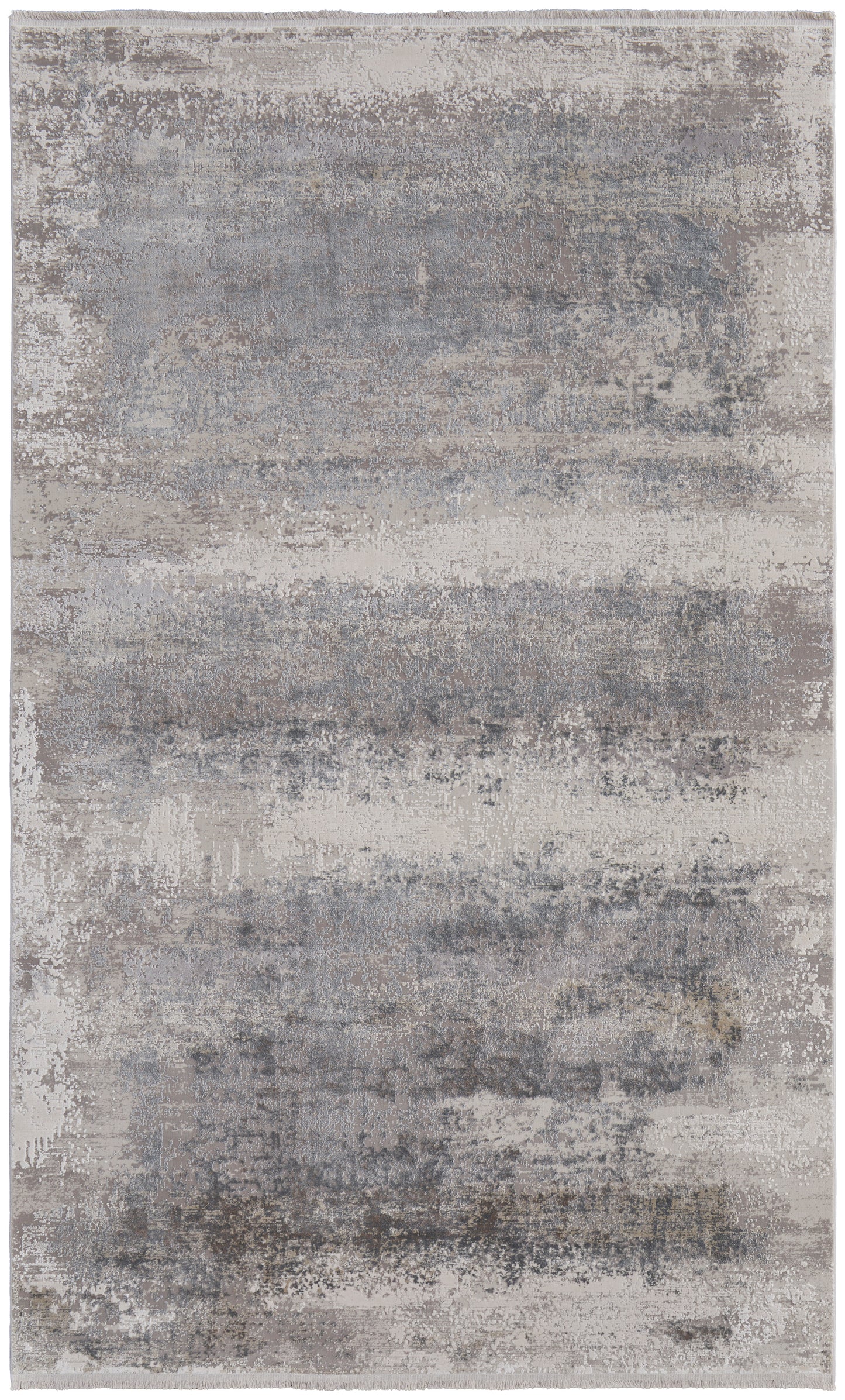 Cadiz Modern Abstract, Taupe/Gray/Silver