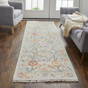 Karina Traditional Persian, Gray/Yellow/Red