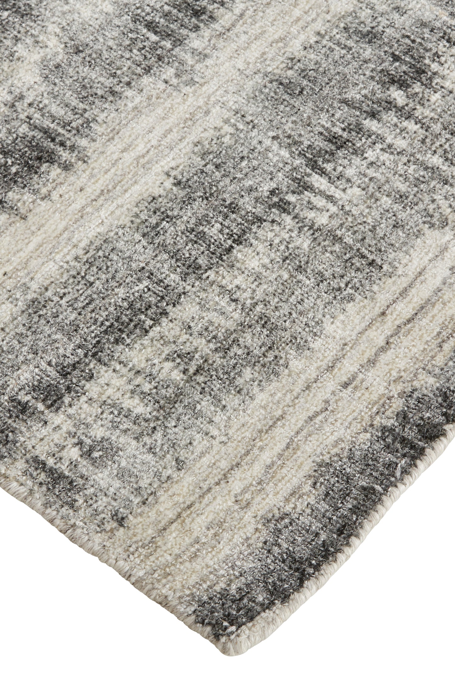 Mackay Transitional Stripes, Gray/Ivory/Black