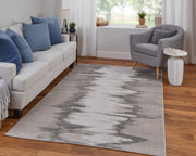 Micah Modern Abstract, Gray/Taupe/Ivory