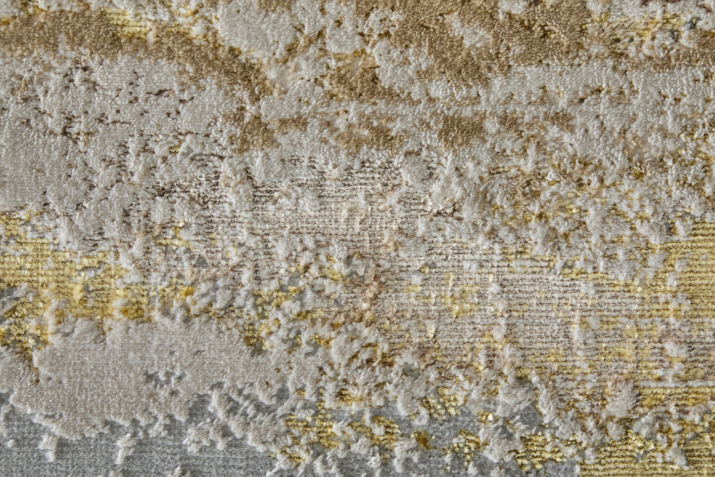 Aura Modern Abstract, Gold/Gray/Ivory