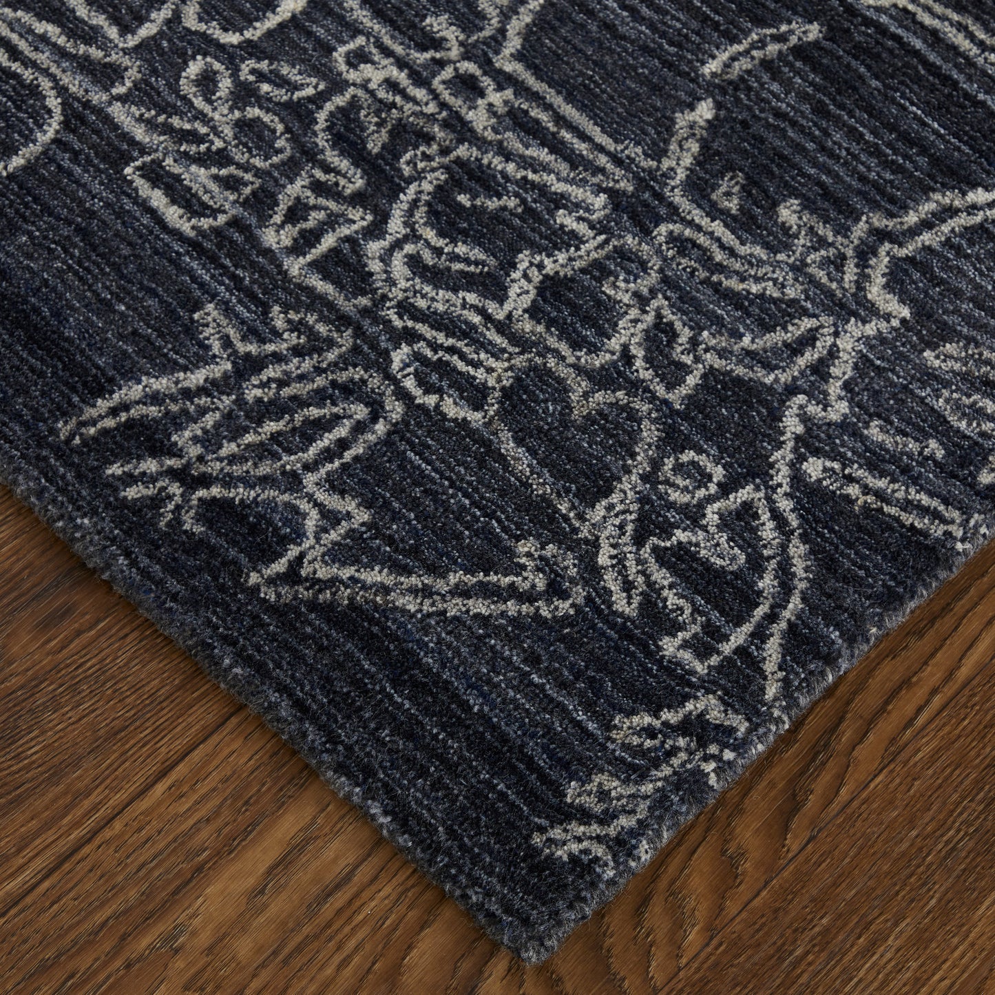 Whitton Modern Abstract, Black/Gray/Ivory
