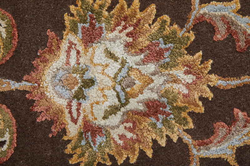 Prescott Traditional Oriental, Brown/Tan/Ivory