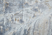 Laina Transitional Abstract, Ivory/Gray/Blue