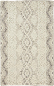 Anica Transitional Geometric, Ivory/Taupe/Gray