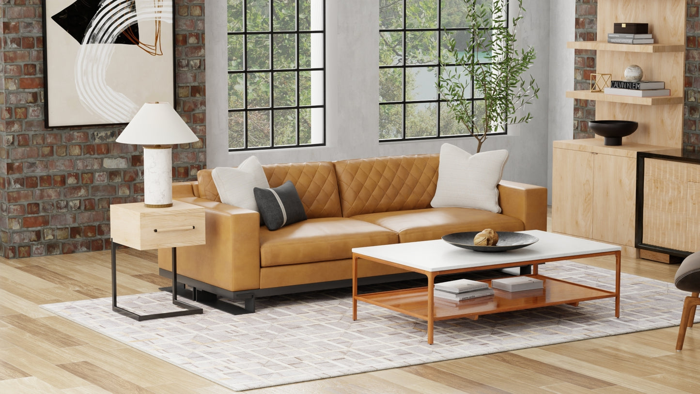 Fannin Transitional Geometric, Gray/Ivory/Brown