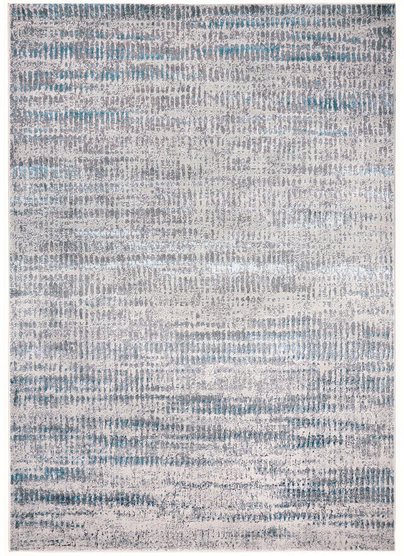 Azure Modern Abstract, Blue/Gray/Ivory