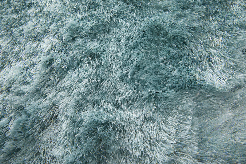 Indochine Modern Solid, Blue/Silver