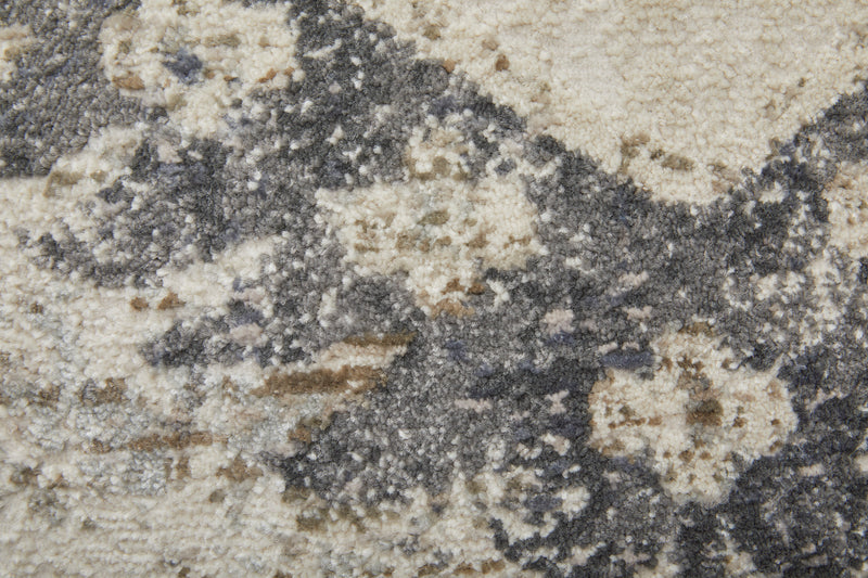 Kano Transitional Distressed, Ivory/Taupe/Gray