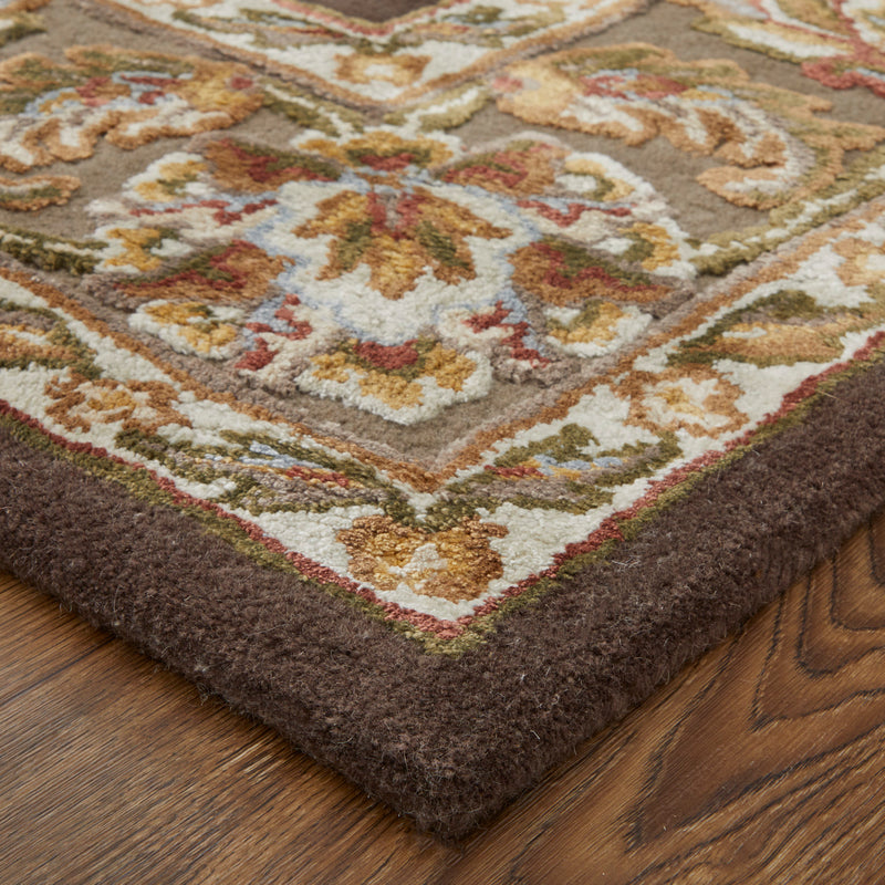 Prescott Traditional Oriental, Brown/Tan/Ivory