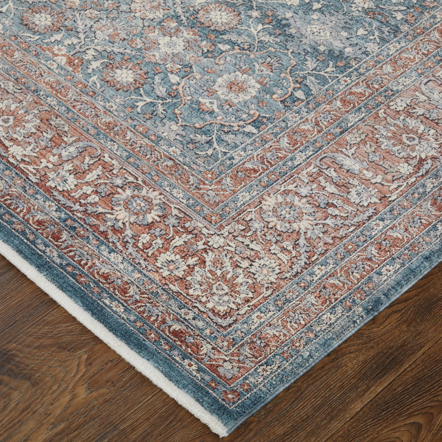 Marquette Transitional Oriental, Blue/Red