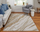Switch Aura Modern Abstract, Ivory/Taupe/Gold 2 image