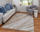 Switch Aura Modern Abstract, Ivory/Taupe/Gold 3 image