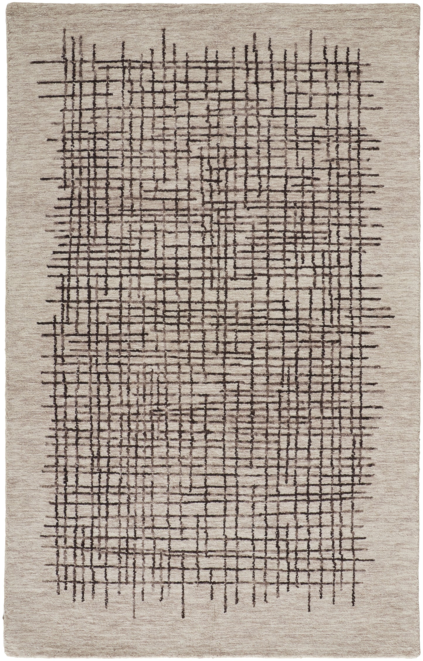 Maddox Transitional Abstract, Tan/Brown