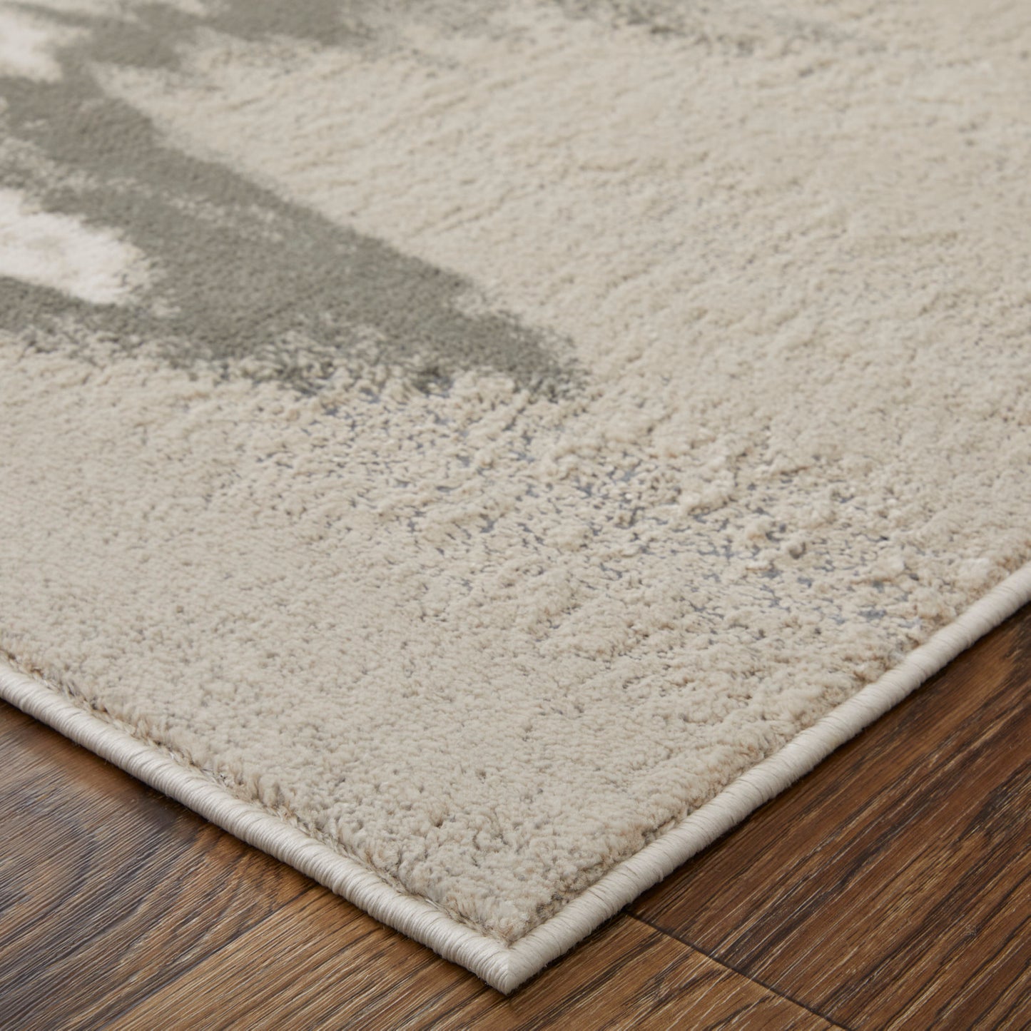 Micah Modern Abstract, Gray/Taupe/Ivory
