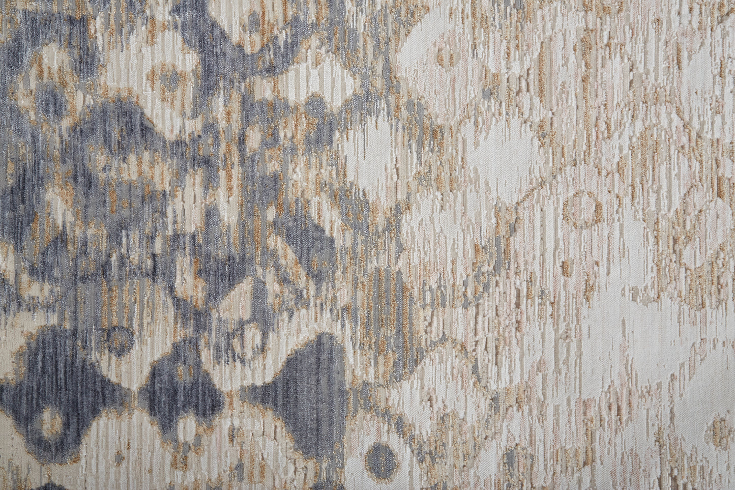Laina Transitional Gradient & Ombre, Tan/Ivory/Blue