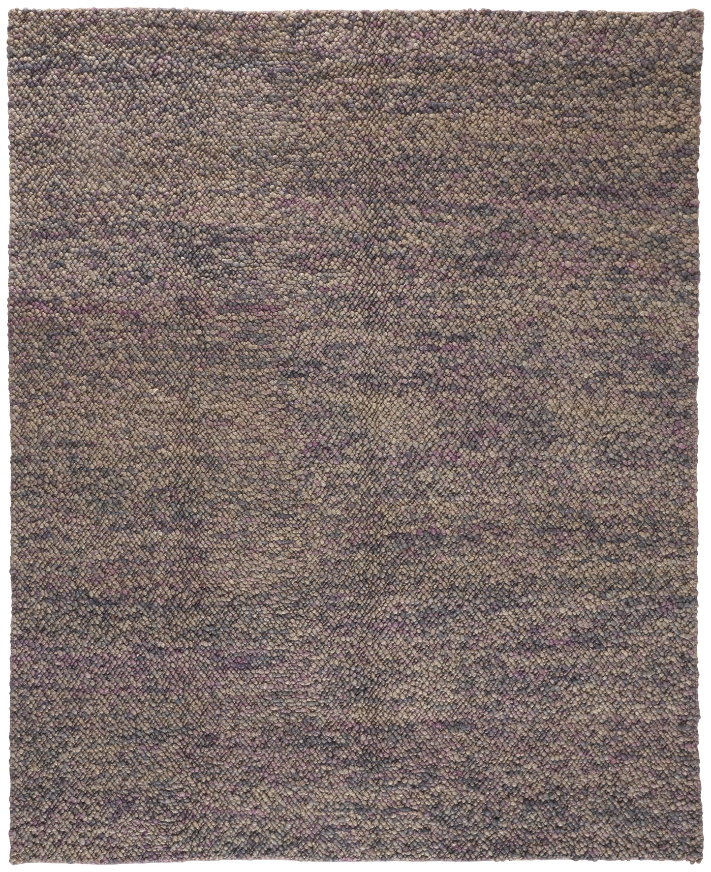 Berkeley Transitional Abstract, Purple/Taupe/Gray