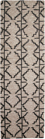 Enzo Transitional Geometric, Black/Taupe/Gray
