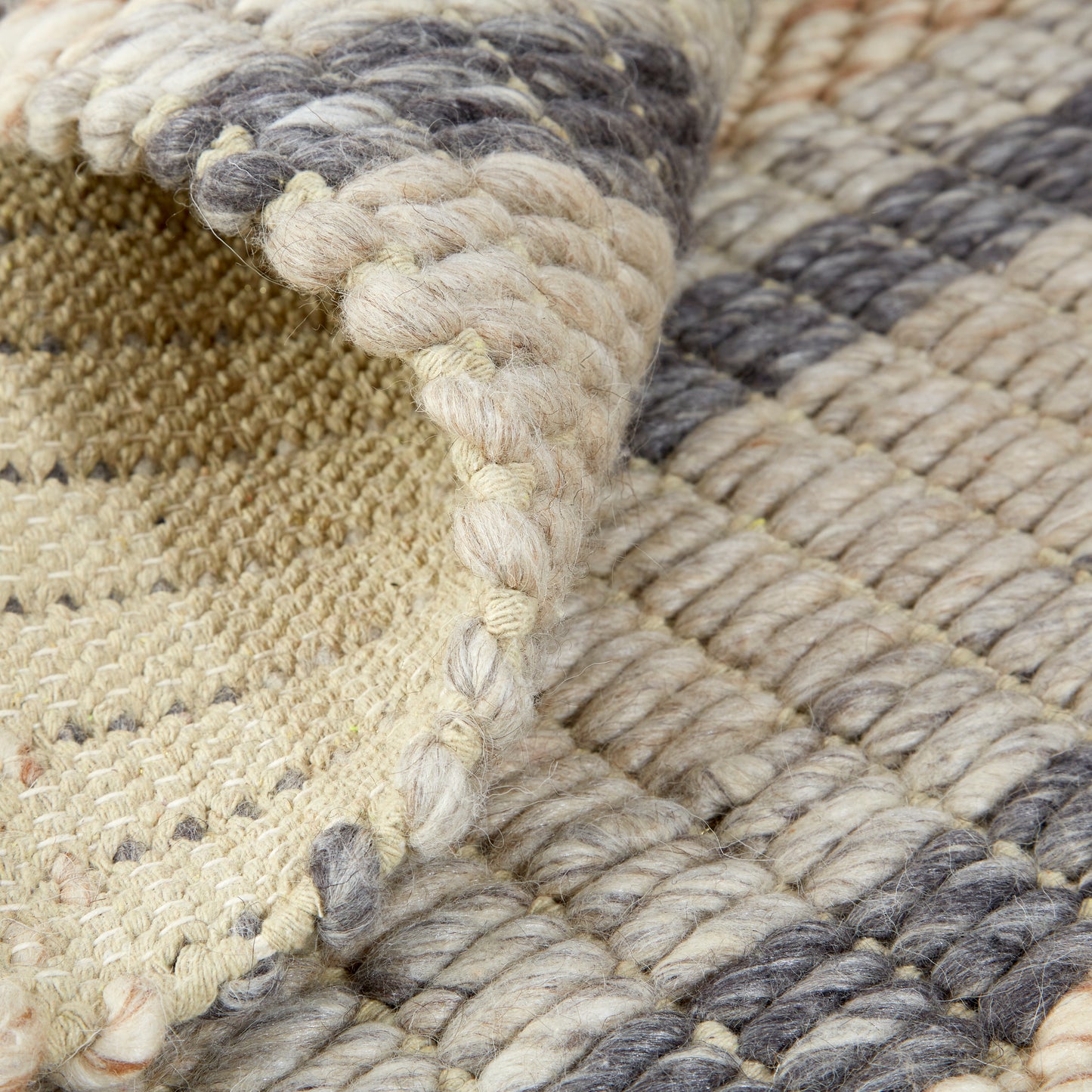Berkeley Transitional Stripes, Ivory/Tan/Gray