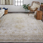 Aura Modern Persian, Gold/Ivory
