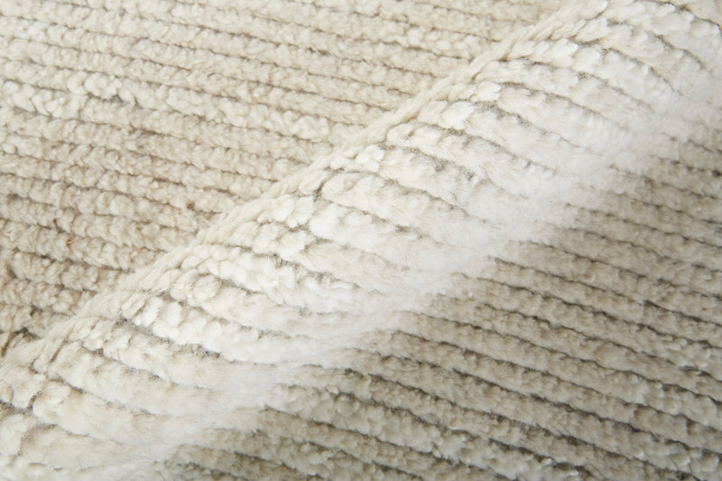 Alford Modern Solid, Ivory/Tan