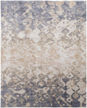 Laina Transitional Gradient & Ombre, Tan/Ivory/Blue