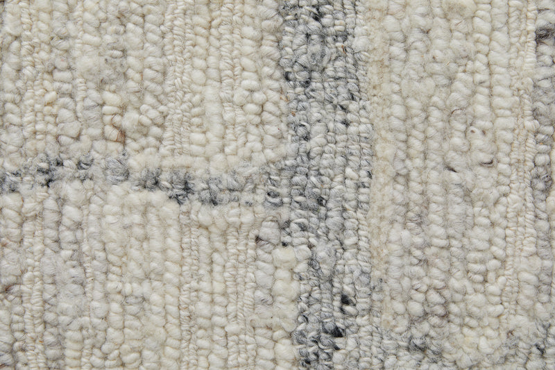 Navaro Modern Distressed, Ivory/Gray/Blue
