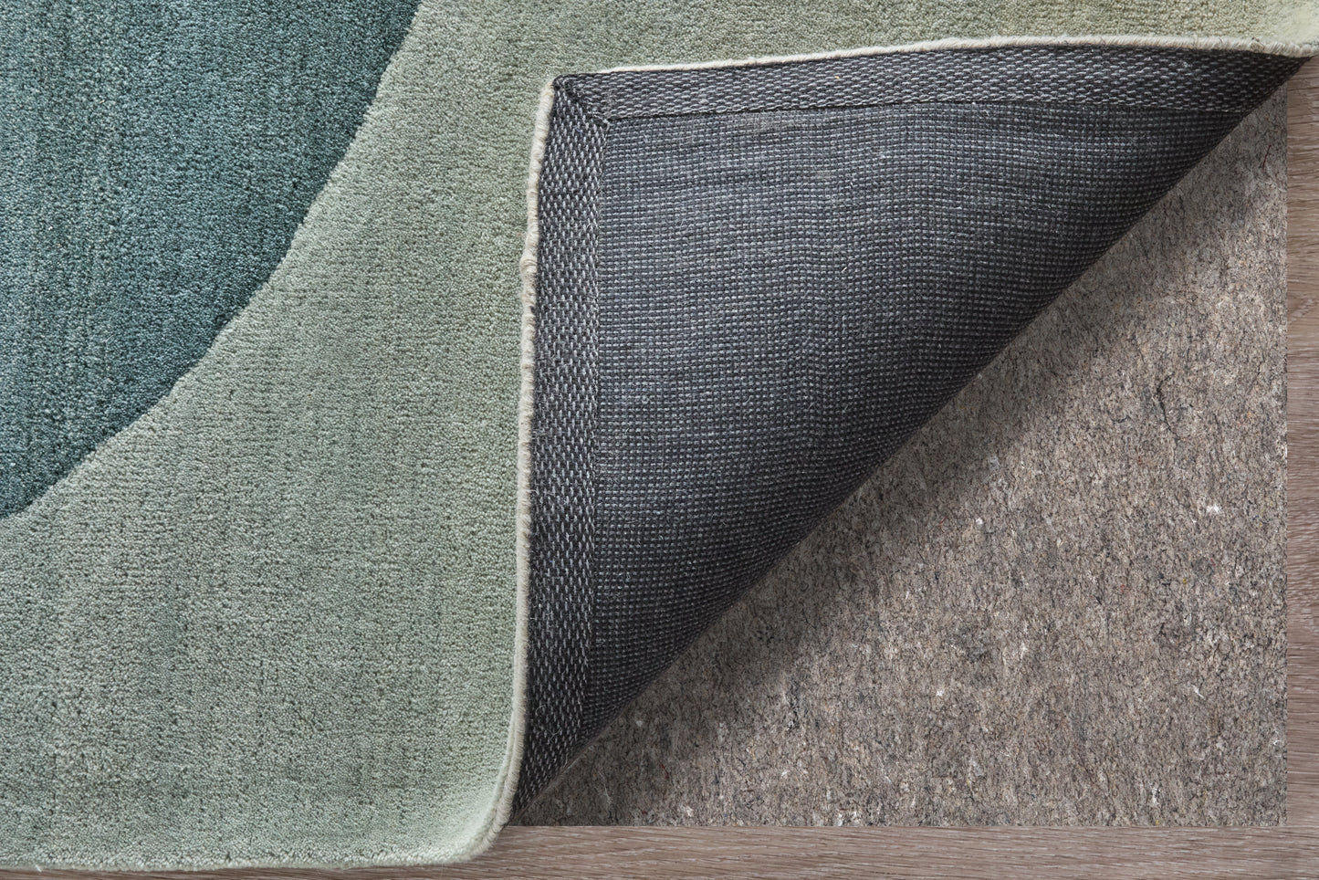 Katya Modern Geometric, Green/Gray