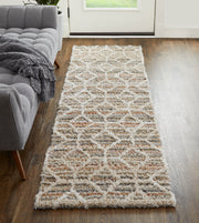 Mynka Transitional Diamond, Tan/Taupe/Ivory