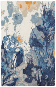 Dafney Transitional Floral & Botanical, Blue