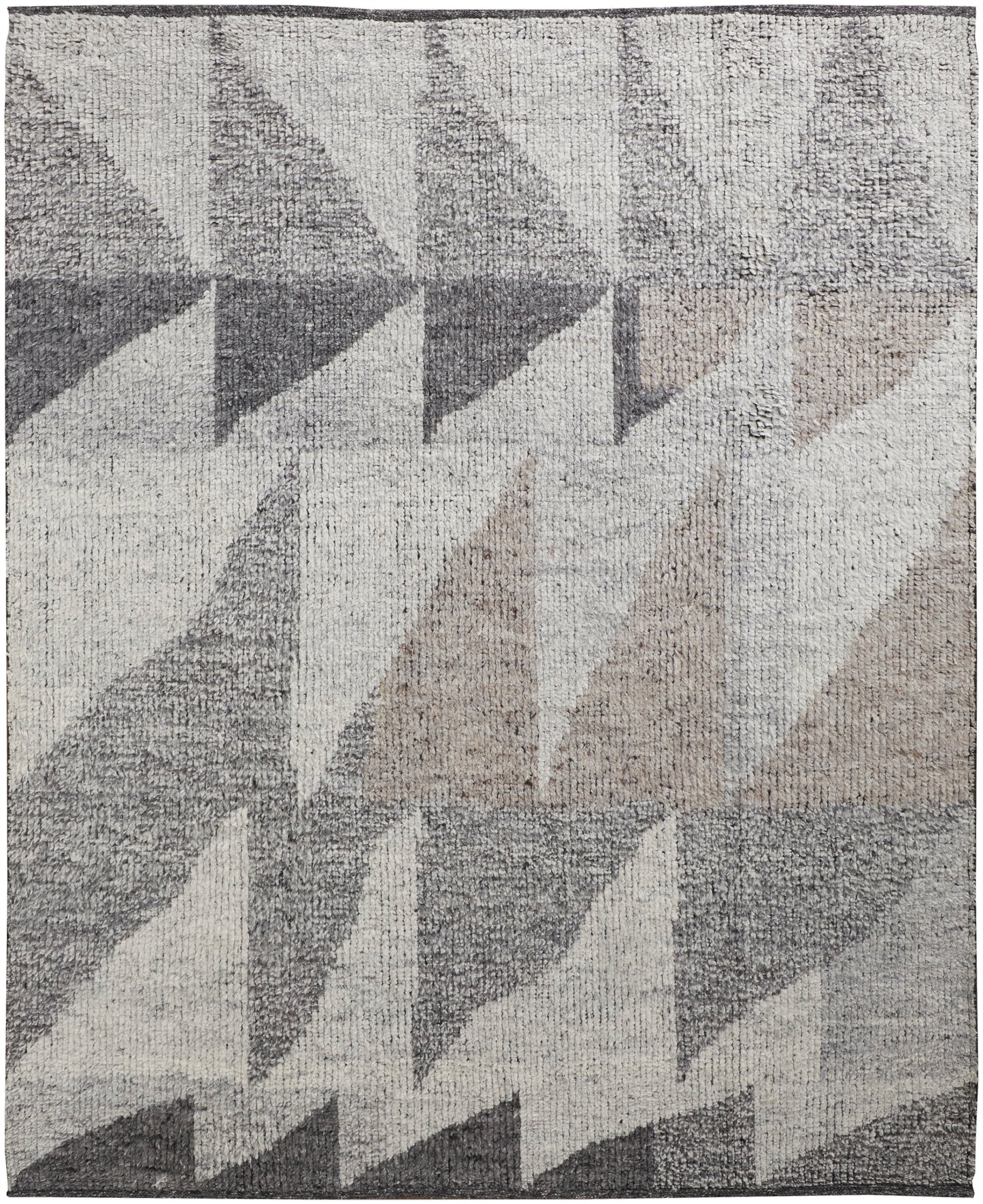 Alford Modern Geometric, Ivory/Gray/Taupe
