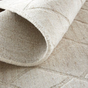 Redford Transitional Solid, Ivory/Gray