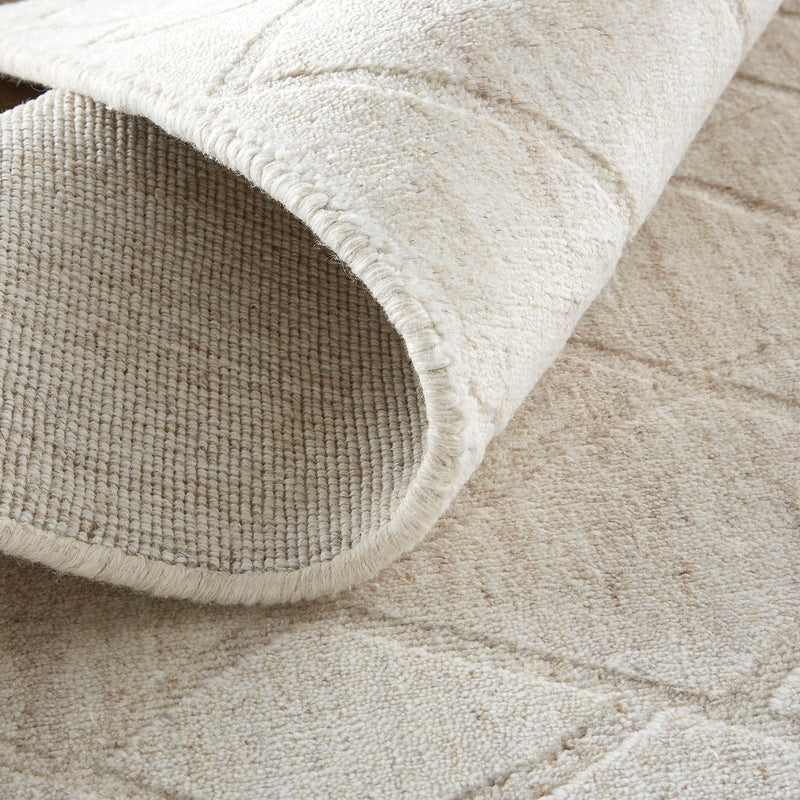Redford Transitional Solid, Ivory/Gray
