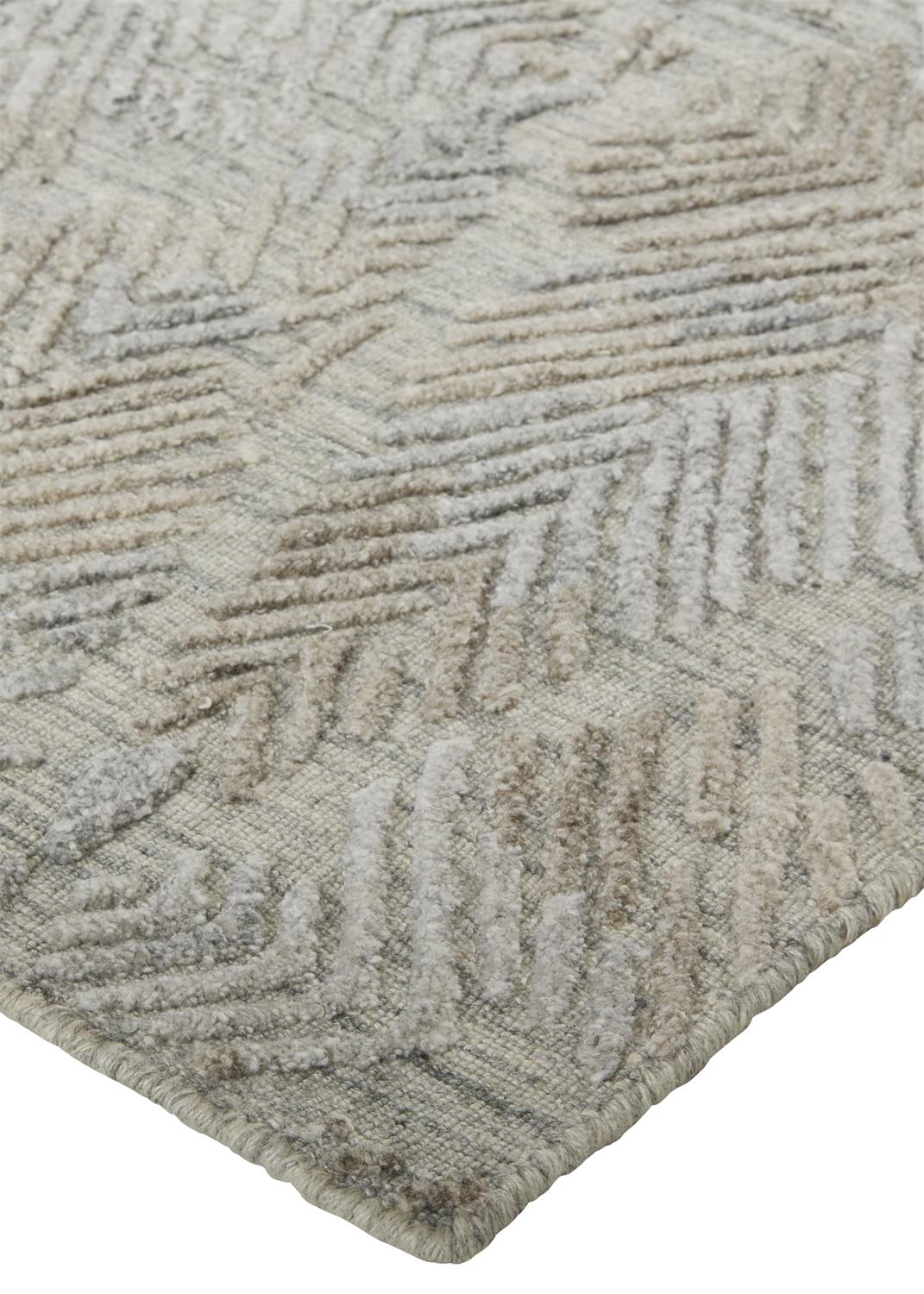 Elias Modern Abstract, Gray/Taupe