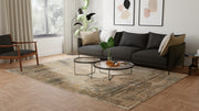 Jaxson Modern Abstract, Ivory/Tan/Gray