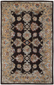 Prescott Traditional Floral & Botanical, Brown/Tan/Orange