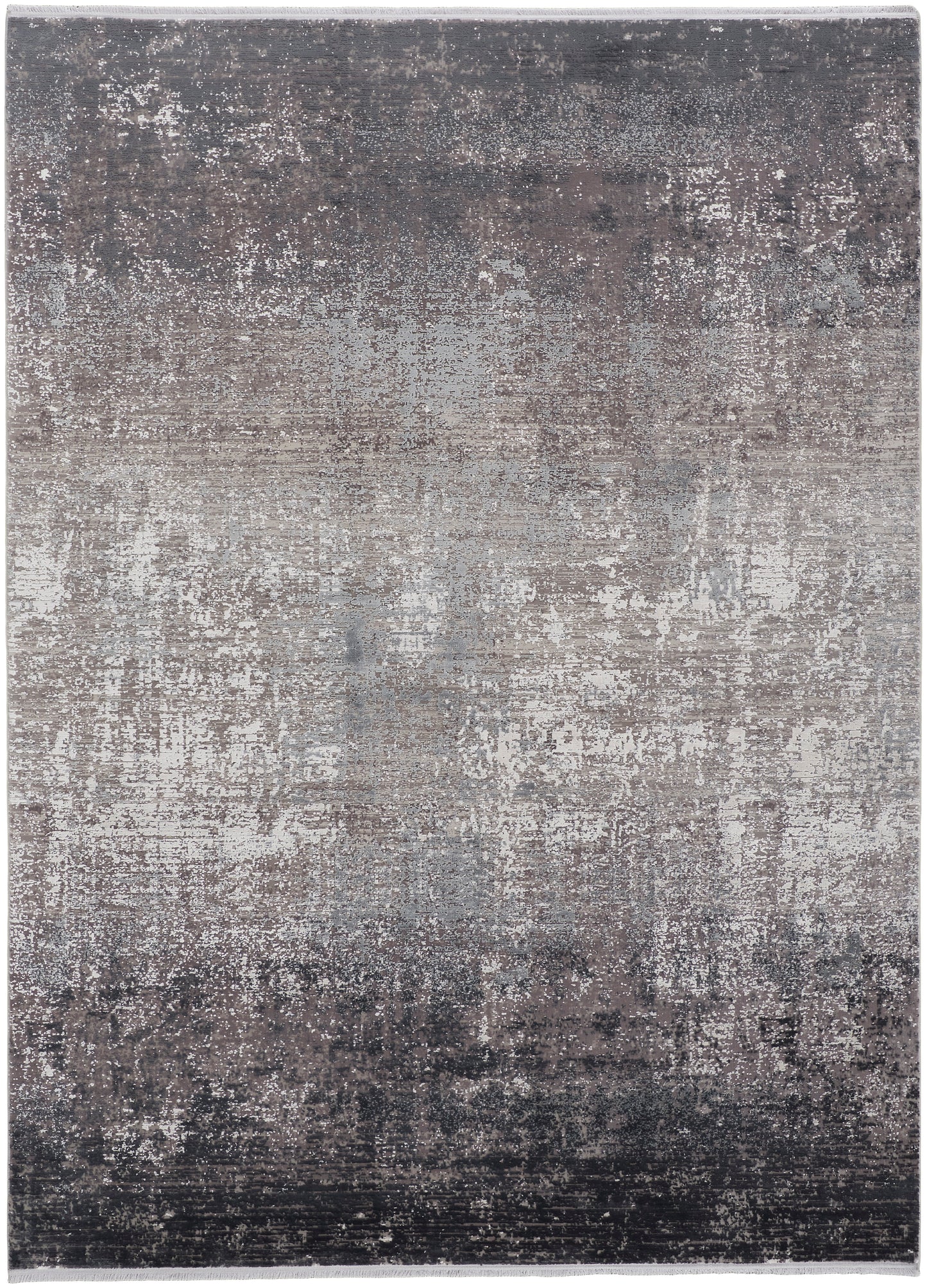 Cadiz Modern Abstract, Gray/Black/Silver