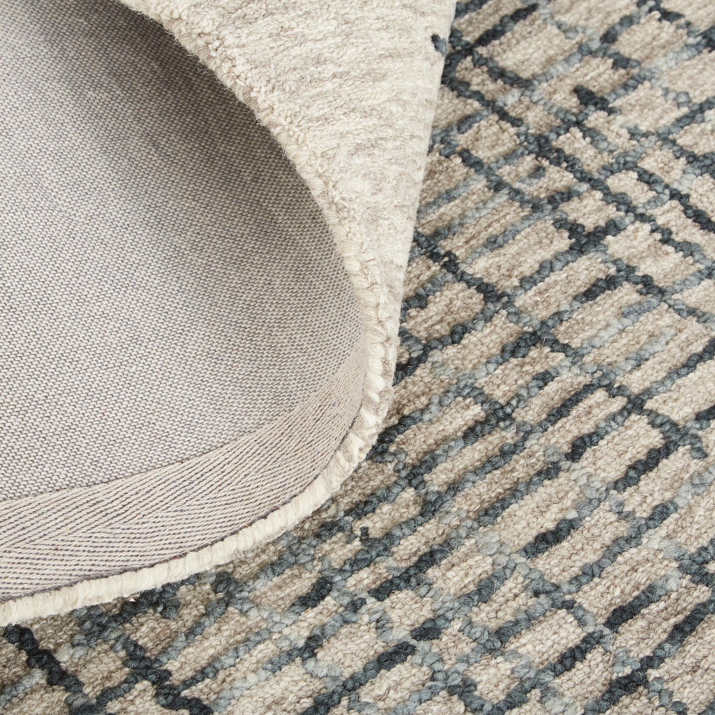 Maddox Transitional Abstract, Gray/Green/Tan