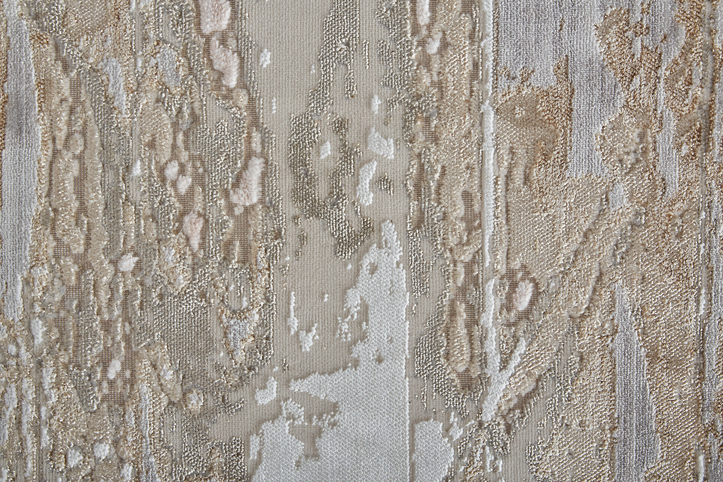 Laina Transitional Abstract, Tan/Ivory/Pink
