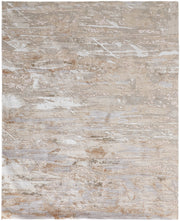 Laina Transitional Abstract, Tan/Ivory/Pink