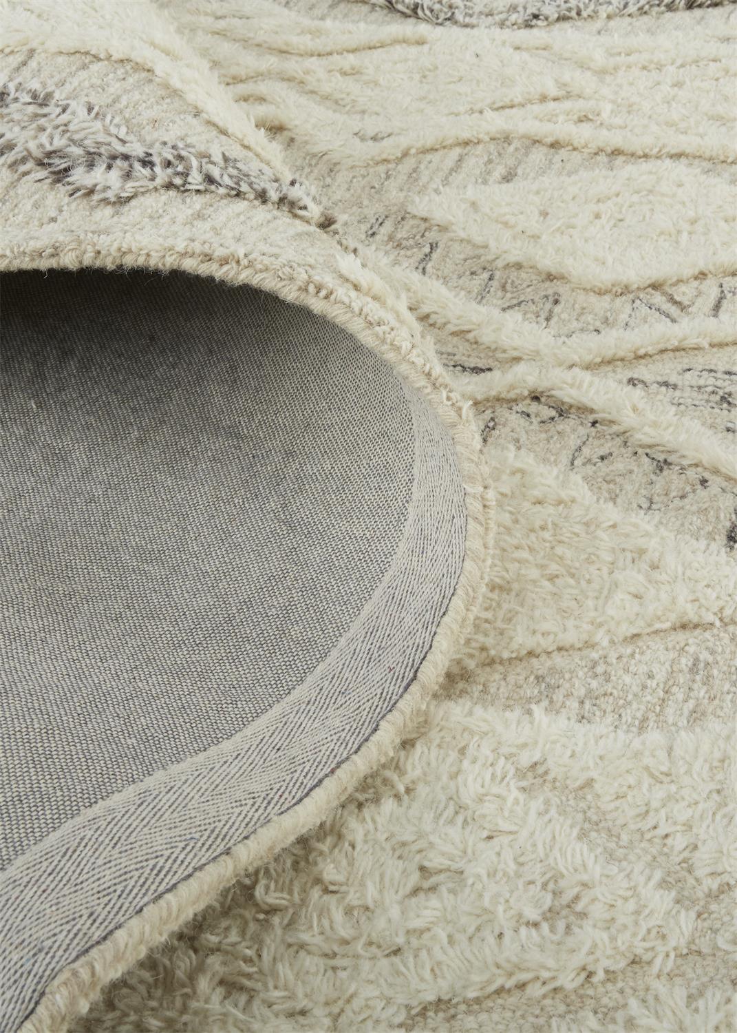 Anica Transitional Geometric, Ivory/Taupe/Gray