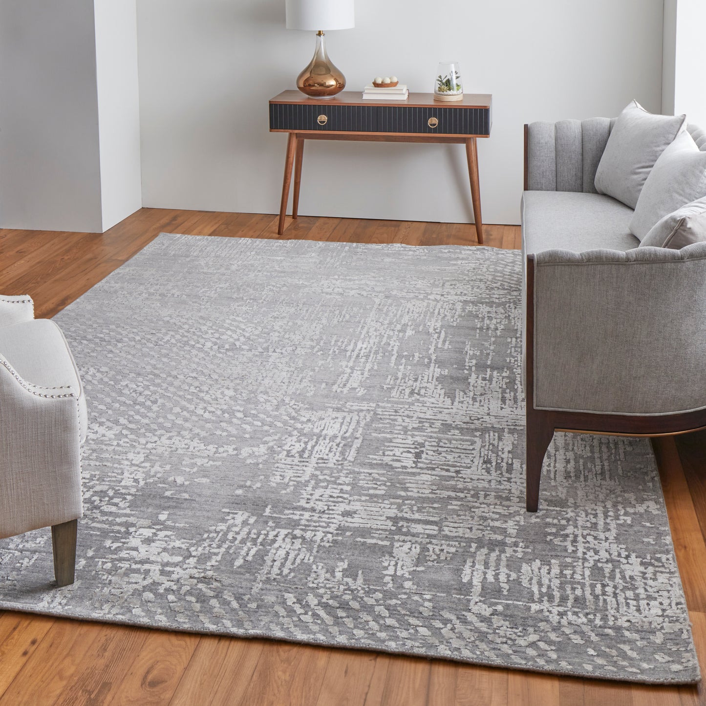 Eastfield Modern Abstract, Gray
