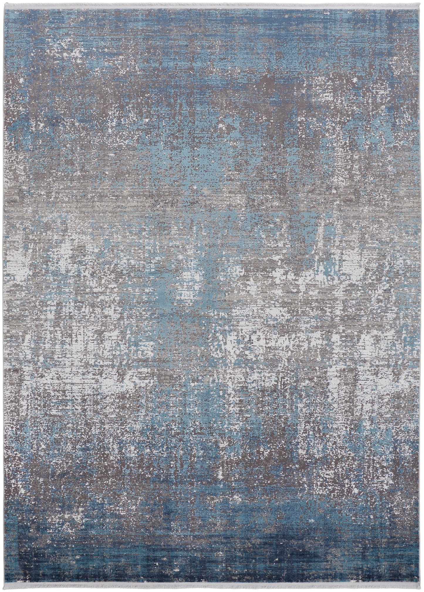 Cadiz Modern Abstract, Blue/Gray/Silver