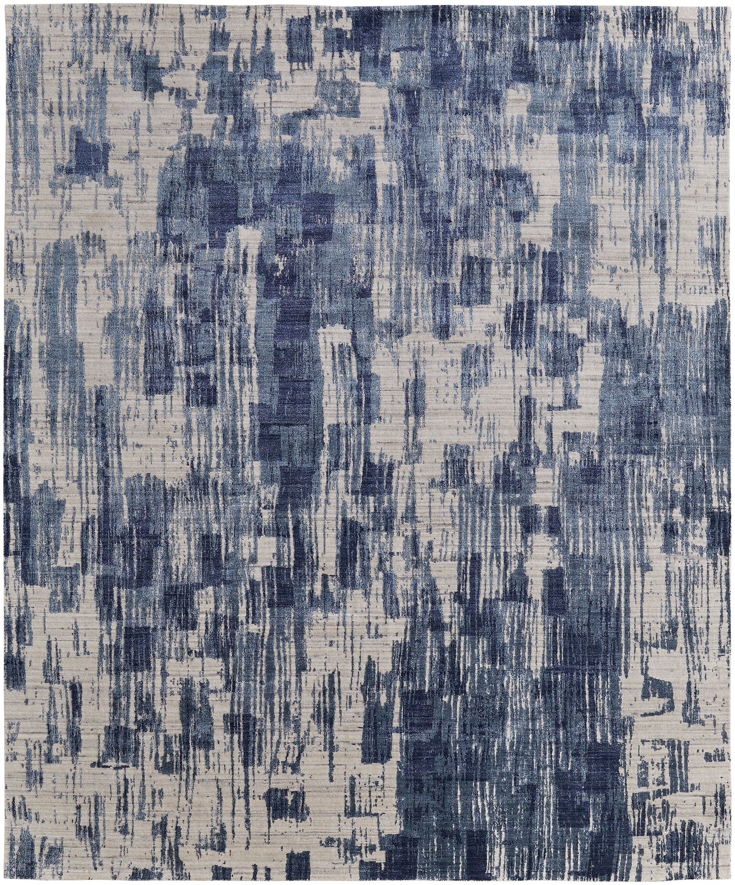 Eastfield Modern Abstract, Blue/Ivory
