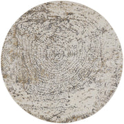 Parker Transitional Abstract, Ivory/Tan/Gray