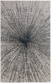 Micah Modern Abstract, Ivory/Gray/Blue