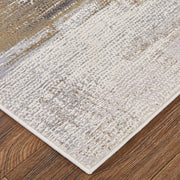 Mandana Modern Abstract, Brown/Ivory