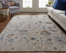 Switch Kaia Transitional Floral &amp; Botanical, Ivory/Orange/Blue 2 image