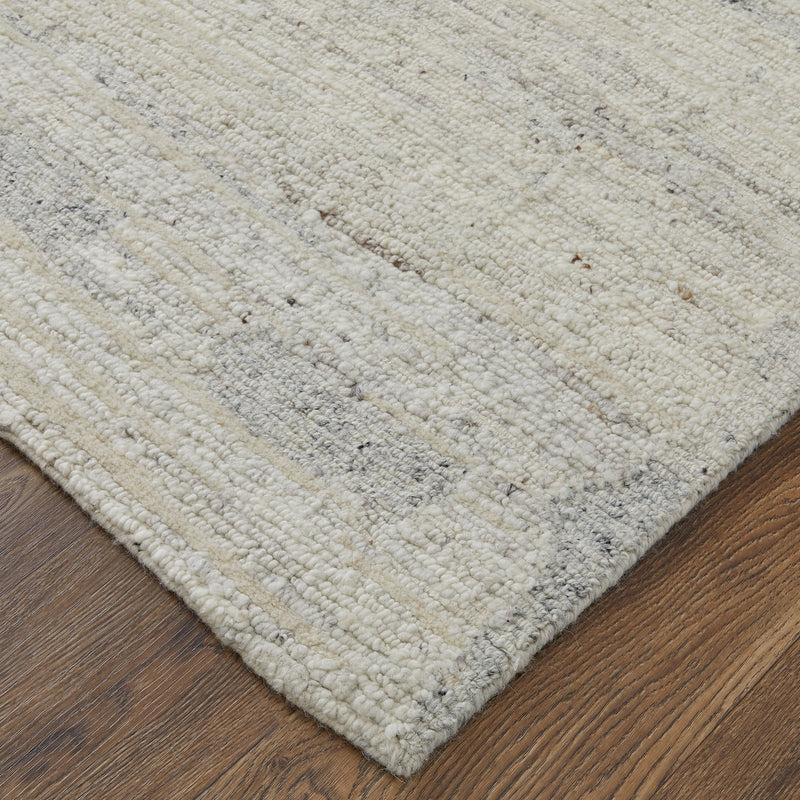 Navaro Modern Distressed, Ivory/Gray/Blue