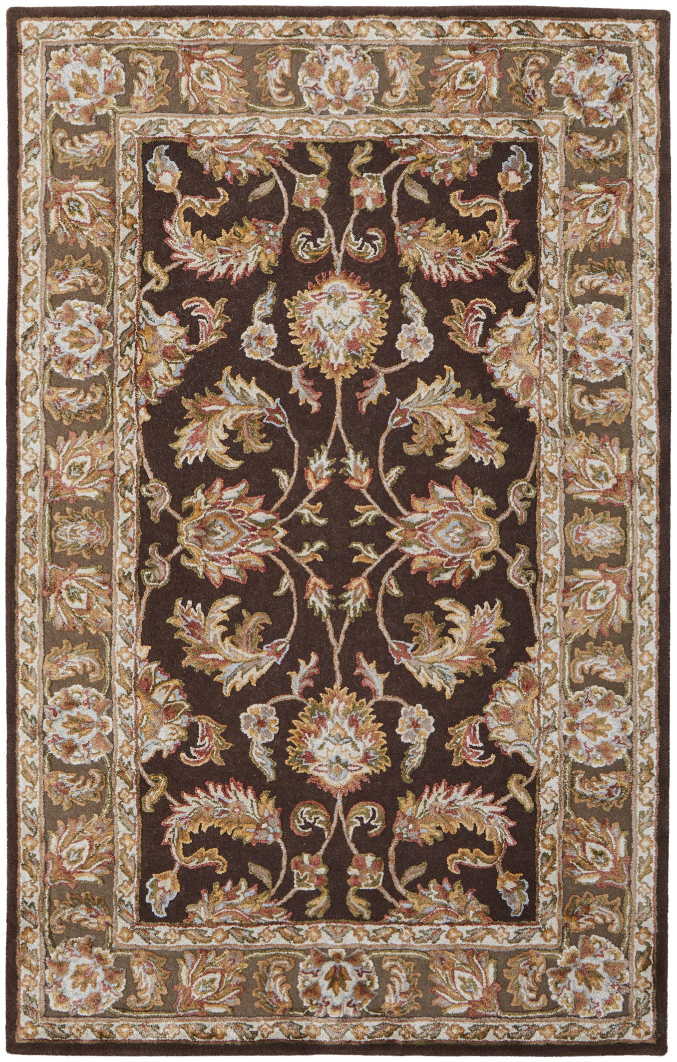 Prescott Traditional Oriental, Brown/Tan/Ivory